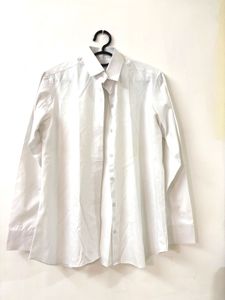 White Long Sleeve Dress Shirt