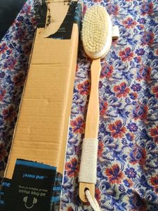 Body Brush With Detachable Handle