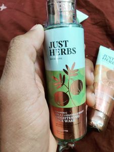 Just Herbs Face Wash Set