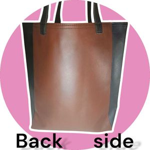 Stylish Two-Tone Tote Bag