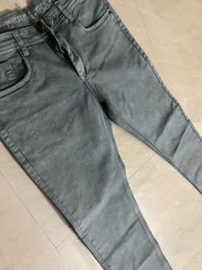 Grey jeans