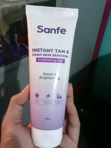 Sanfe Detan & Brightening Exfoliating Gel 100g