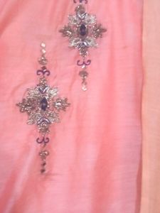 Beautiful Gown With Top Work Party wear