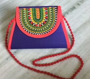 Embroidered Crossbody Bag
