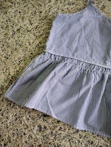 Striped Cami Peplum Top