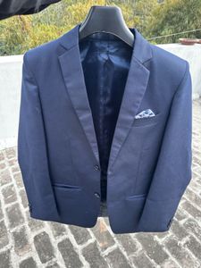 Navy Blue Formal Blazer with Hanger