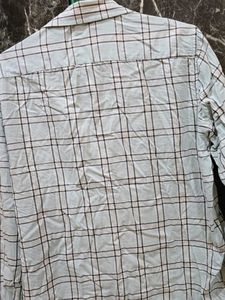 Peter England Checkered Shirt