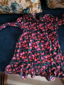 Floral Long Sleeve Dress