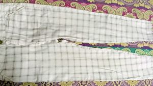 Checked Pant | Cotton Material