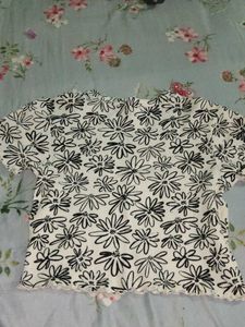 Floral Print Crop Top