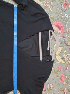 Zara Knit Black High Low Top