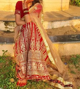 ❤️Velvet lehenga❤️