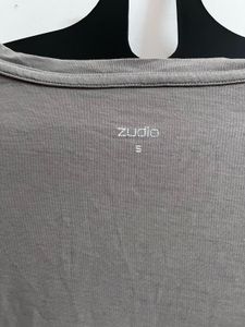 Casual Gray V-Neck T-Shirt