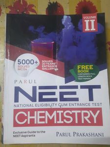 Neet Chemistry Vol 2, 20 Years Solved Entrance Qs