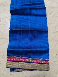 Embroidered Border Half&amp;Half Saree