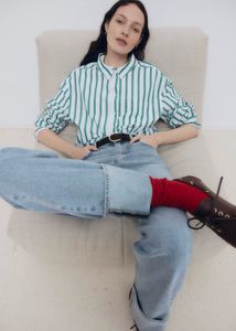 straight turn up jeans