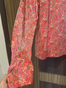 Zara Floral Print Shirt