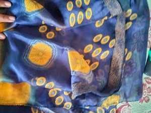 Shiffon Saree With Blouse