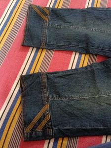Girls Denim Capris with Pockets