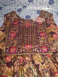 Floral Embroidered Kurta &amp; Dupatta