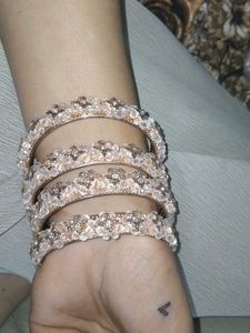 Sparkling Bangle Set