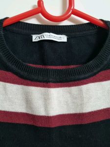 Striped Knit Tank Top