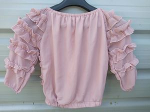 Off Shoulder Crop Top
