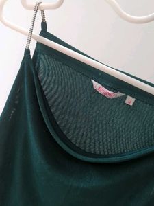 Elegant Green Bodycon Maxi Dress