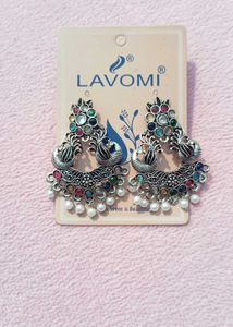 SALE🎄🎅🆕Bird &amp; Gemstone Statement Earrings