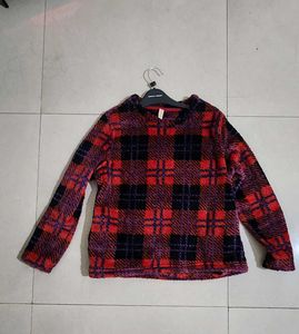 Zivame Luxury Fur Lounge Sweatshirt
