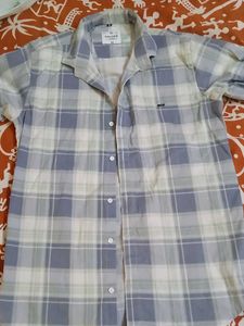 Stylish Blue Plaid Shirt
