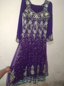 💜Partywear Lehenga And Frock