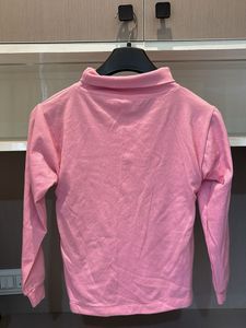 Pink Mock Neck Long Sleeve