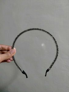 Set Of Anti Tarnish Earrings &amp; Beaded Hairband