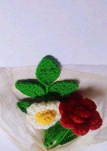 Crochet Flower Bouquet 💐🌹🌼
