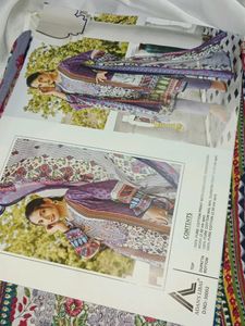 Unstitched Pakistani Suit