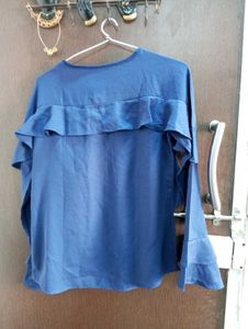 Ruffled Detail Top