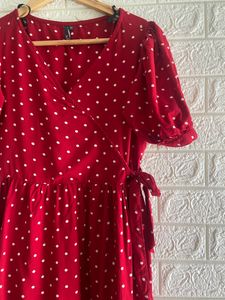 Red Polka Dot Dress