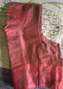 Marron  Stitched Blouse