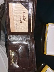 Feather Touch Leather Wallet