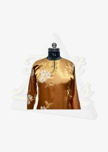 Gold Floral Kurta