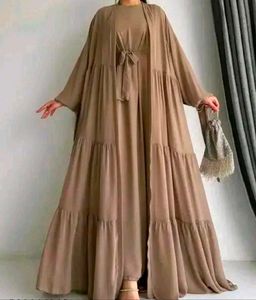 🆕 4 Frill  Shrug Abaya, Burkha