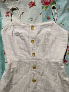 A Mini Light Pink Dress