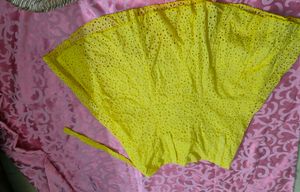 Yello Mini Skirt