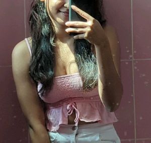 Pink Crop Top