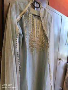 Handwork Kurta Palazzo Set