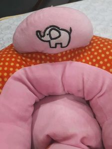 Baby Elephant With Back Support For Toddlers