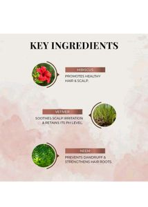 Just Herbs Anti Dandruff Soya Protein Shampoo For