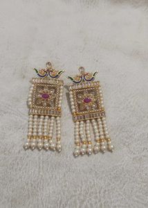 High Quality Kundan and Pearl Set
