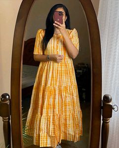 🌼 Sunshine Vibes Cotton Dress ☀️